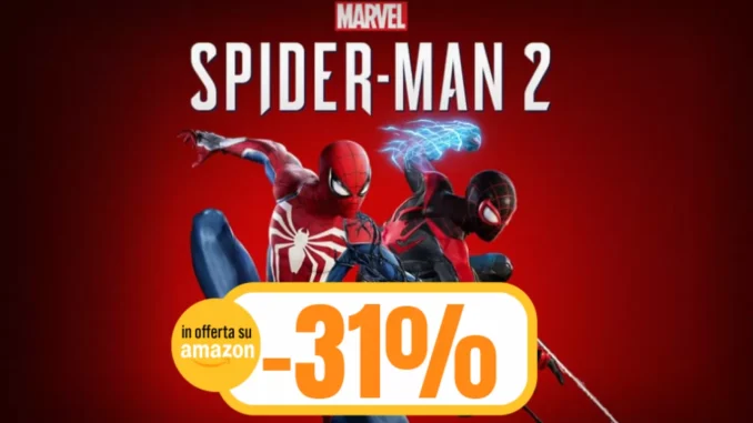 MARVEL'S SPIDER-MAN 2, SUPER OFFER ON AMAZON TO PURCHASE IT