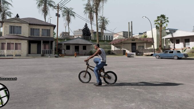 Another look at Grand Theft Auto: San Andreas with Ray Tracing RTX Remix