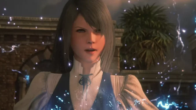 FINAL FANTASY XVI: JILL IS THE ELEGANT DOMINANT OF SHIVA IN AN ITALIAN COSPLAY