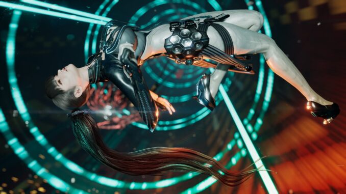 Stellar Blade: Eve's cosplay by angie7099 is shown in many shots it is very well done