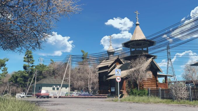 A Cities: Skylines player has recreated a Russian village in the outback