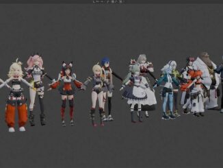 miHoYo Studio Releases Free 3D Character Models from Zenless Zone Zero