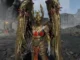 SKATHI HONORS THE MIGHTY VALKYRIE QUEEN SIGRUN IN A GOD OF WAR COSPLAY