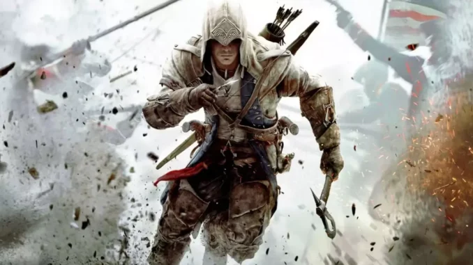 A Creepy Cosplay: Connor Ready to Fight the Templars in Assassin's Creed III